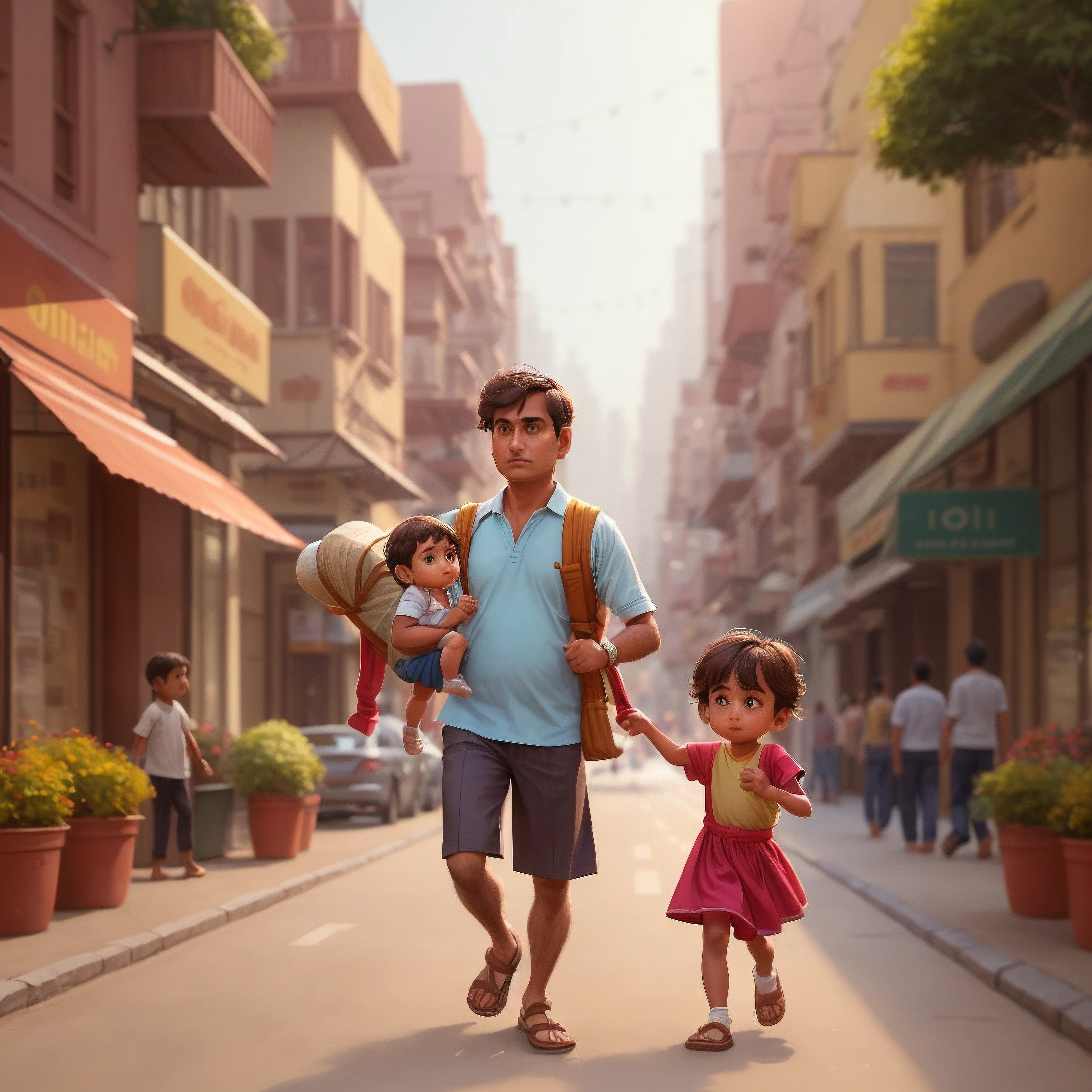 Aapu, aaru and oru’s vacation in hills